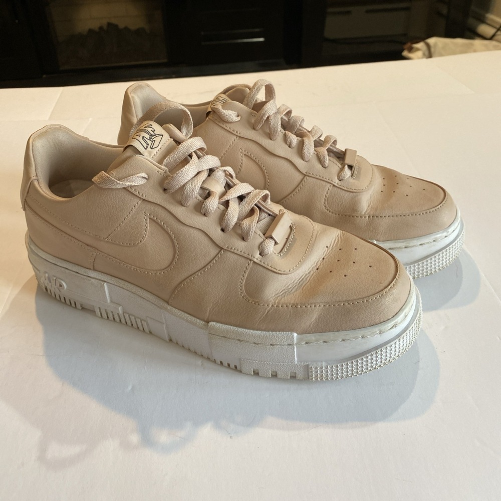 Nike Air Force 1 Low Pixel Particle Beige Pink Size 10 EUR 42
